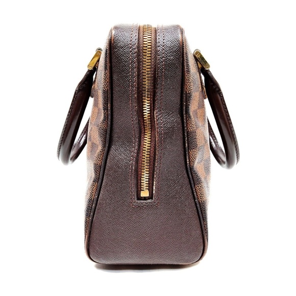 LV Brown Checkered Ebene Brera Handbag - Picture 3 of 7